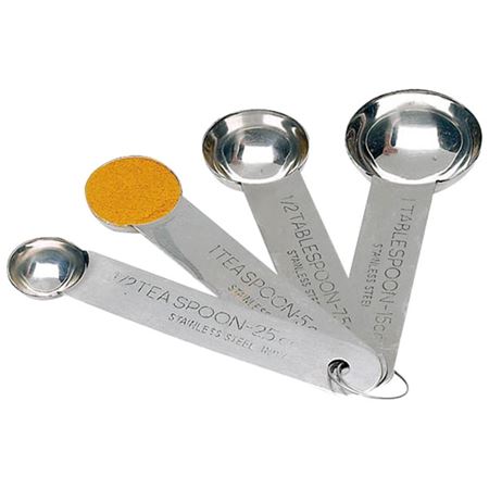Zodiac Stainless Products - MEASURING SPOONS St St SET OF 4