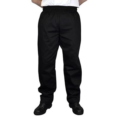 Picture of TROUSERS BAGGY BLACK LARGE 34in REGULAR