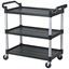 Picture of SERVICE TROLLEY 80 X 43 X 97cm BLACK