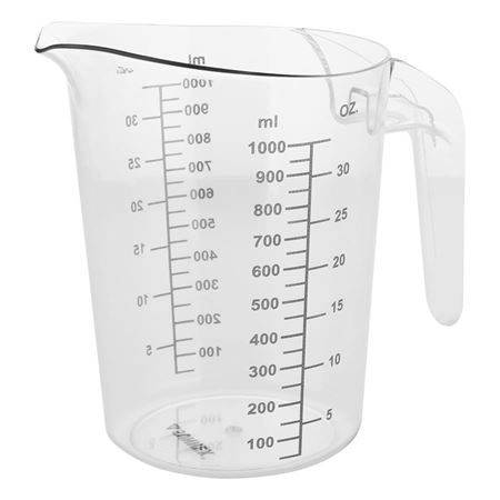 Picture of SUNNEX STACKABLE MEASURING JUG 1.0ltr CLEAR PC