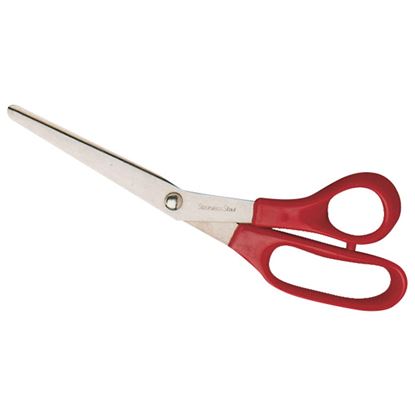 Picture of SCISSORS - ST.ST  RED PLASTIC HANDLED Bulk