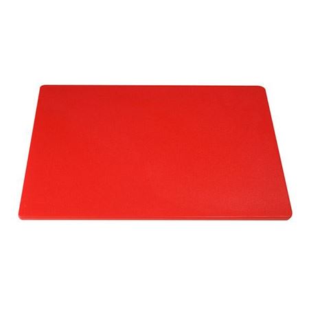 Picture of CHOPPING BOARD 18in X 12in X 1in RED