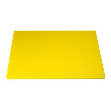 Picture of CHOPPING BOARD 18in X 12in X 1in YELLOW