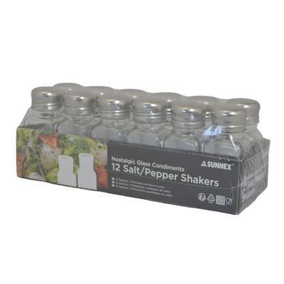 Picture of SQUARE SALT PEPPER 12 PACK200ml / 7fl.oz