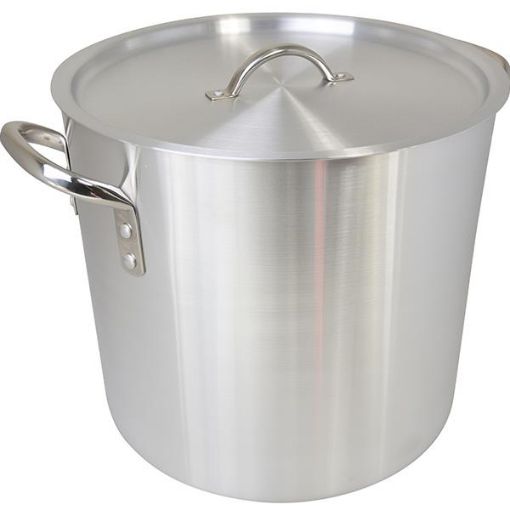 Picture of ZSP ALUMINIUM STOCKPOT WITH LID 40ltr