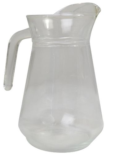 Picture of PACK 6 PLAIN LIPPED GLASS JUG 1.5ltr / 2.5pt