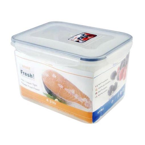Picture of STORAGE CONTAINER - 4.2ltr - RECTANGULAR - 25x18x15cm