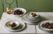 Picture of SMOKY MATTE BLUE PIZZA PLATE 32 CM