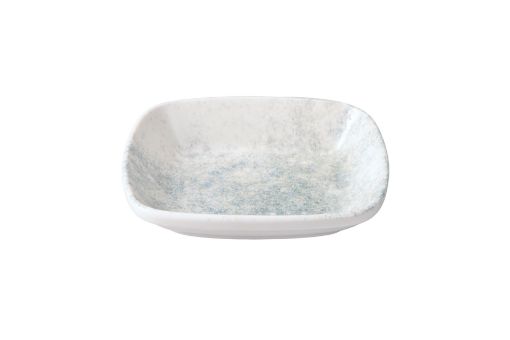 Picture of SMOKY MATTE BLUE DEEP RECTANGULAR PLATE 21 CM