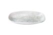 Picture of SMOKY MATTE BLUE OVAL DEEP PLATE 25 CM