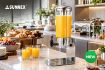 Picture of SUNNEX S/S JUICE DISPENSER WITH ICE TUBE 3ltr