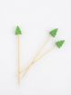 Picture of BAMBOO SKEWERS CHRISTMAS TREE 12cm 5in PACK 100pcs 