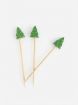 Picture of BAMBOO SKEWERS CHRISTMAS TREE 9cm 3.5in PACK 100pcs 