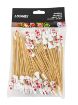 Picture of BAMBOO SKEWERS SNOW MAN 12cm 5in PACK 100pcs 