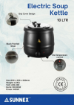 Picture of SOUP KETTLE BLACK 10ltr - UK 3 pin PLUG